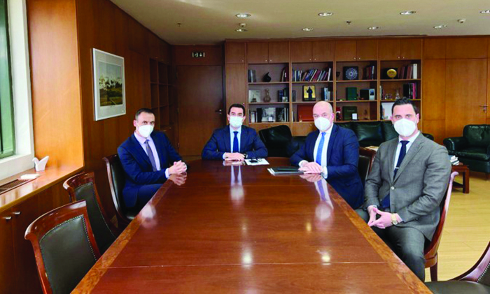 Συνάντηση εκπροσώπων του Συνδέσμου Βιομηχανιών Στερεάς Ελλάδας με τον Υπουργό Περιβάλλοντος και Ενέργειας  Κώστα Σκρέκα